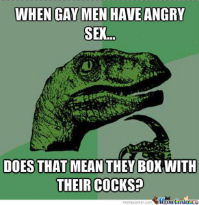 Also, this was the only meme I could find for "angry sex" that didn't veer perilously close to rape territory. :-(